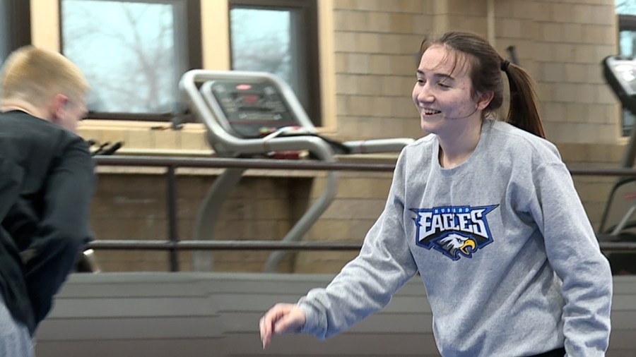 Hubbard senior to cap off historic girls wrestling career