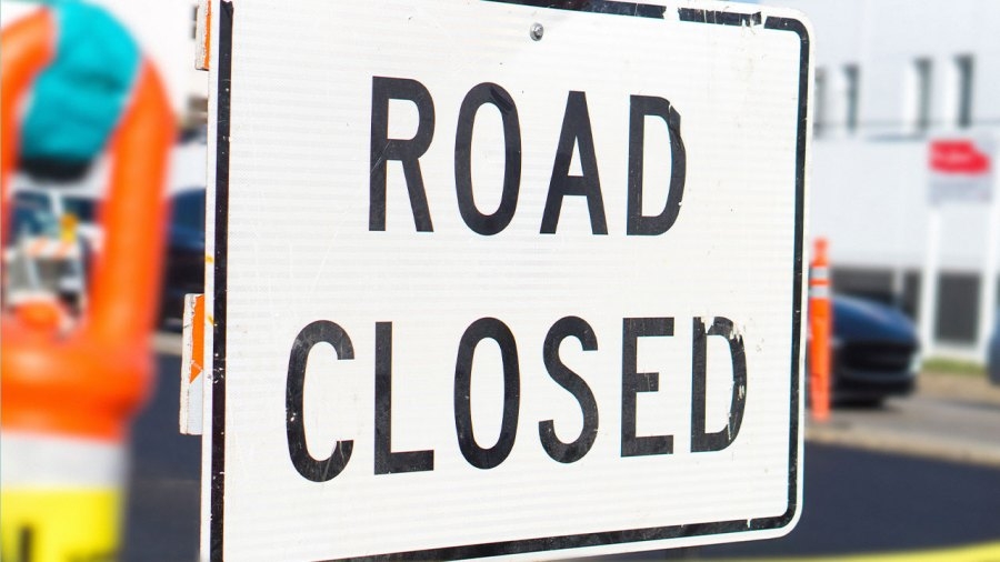 Part of US Route 224 shut down after car crashes into telephone pole