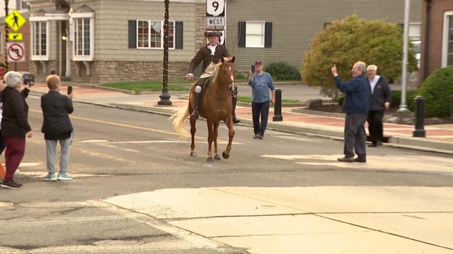 Salem commemorates ride of Paul Revere 250 years later