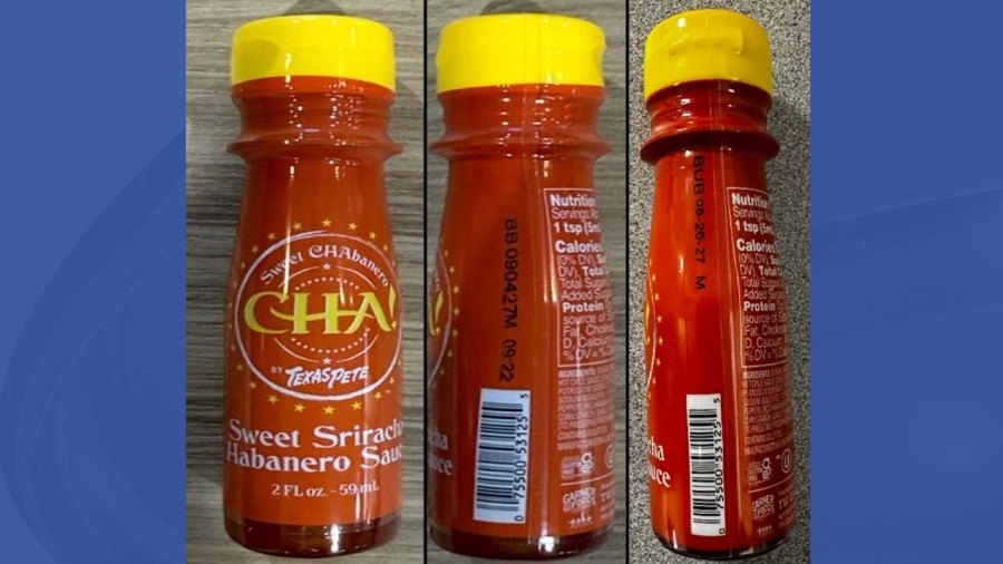Buffalo, habanero, sriracha sauce sold in Ohio, other states recalled: FDA