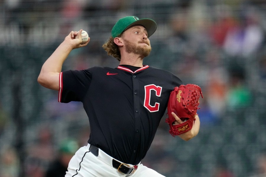 Guardians ace pitcher to miss Opening Day start