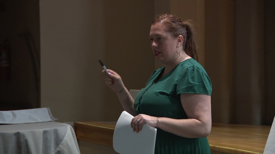 Local representative visits high school to give first-hand knowledge of legislative process