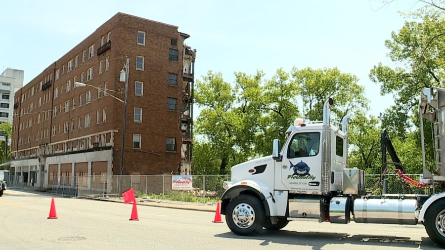 Demolition underway to make space for Warren's Peninsula Project