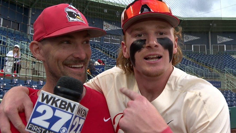 ‘Never a doubt!': Ursuline grad after 2-home run day