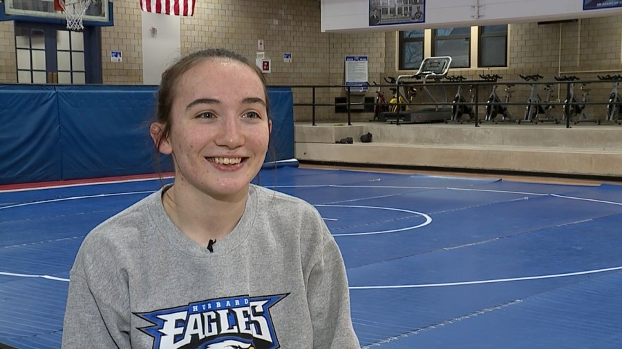 Prolific Hubbard wrestler earns Student Athlete of the Week