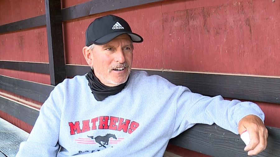 Local softball field named after longtime Mathews head coach