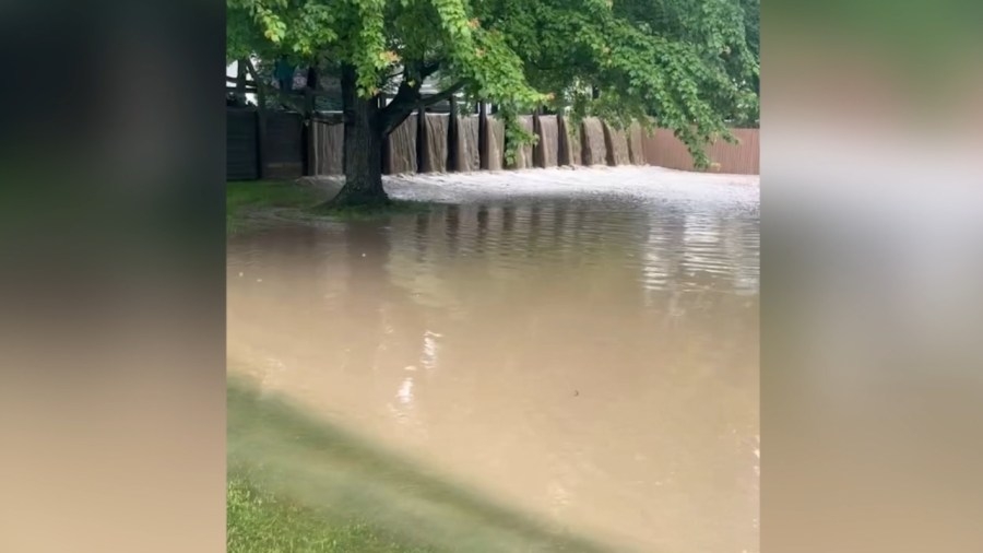 Heavy rain causing flooding problems for Boardman neighborhood