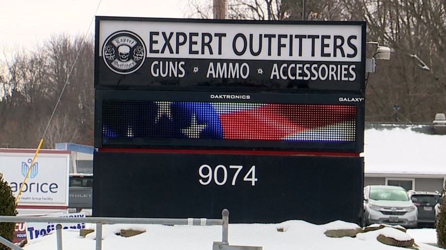 Group attempts break-in at local gun shop