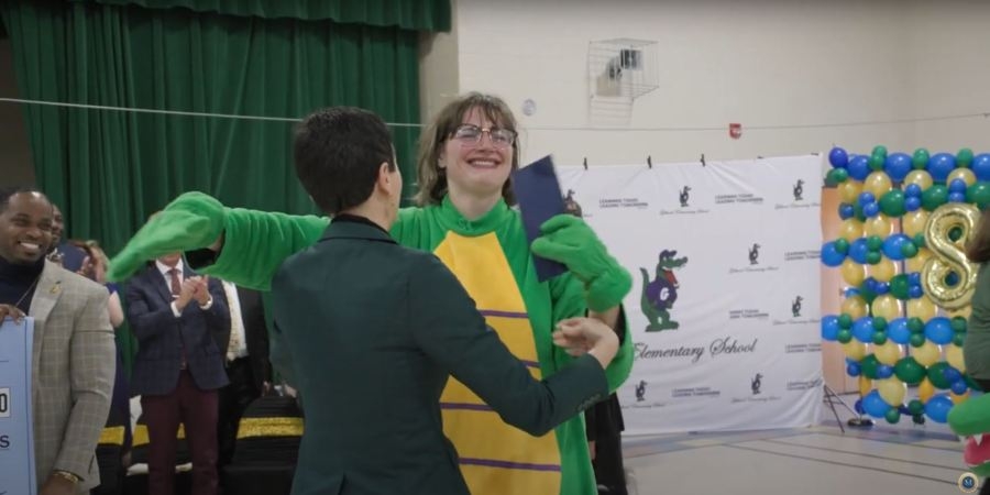 Gilliard Elementary School teacher receives Milken Educator Award
