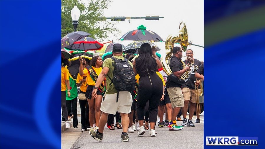 Mobile celebrates Juneteenth with parade and other activities at Mardi Gras Park