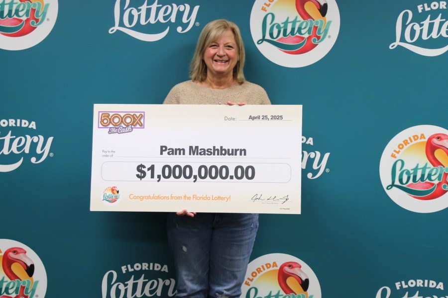 Milton woman wins $1 million in Florida Lottery scratch-off game