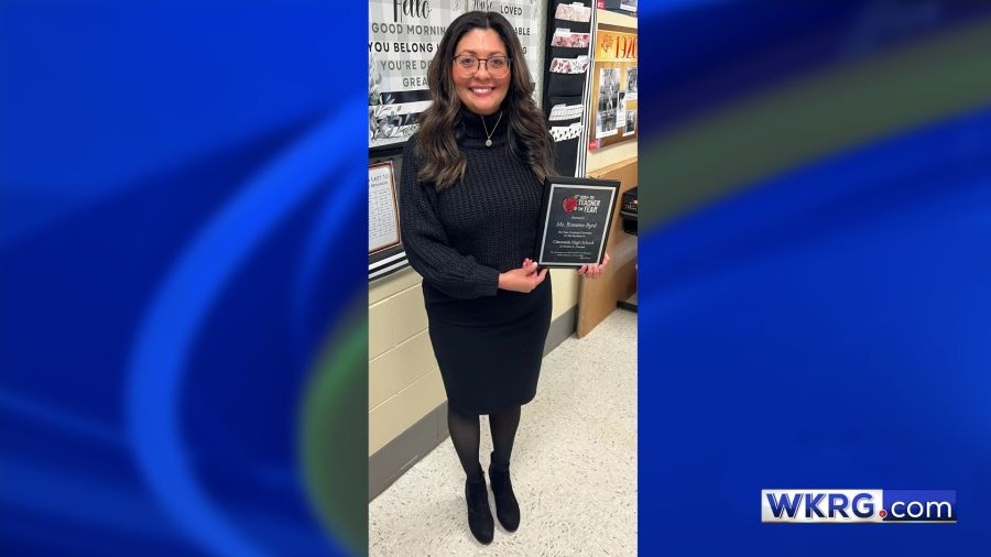 Citronelle High School teacher is finalist for Alabama Teacher of the Year