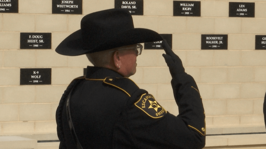 ECSO hosts Law Enforcement Memorial Ceremony at new Law Enforcement Memorial Plaza