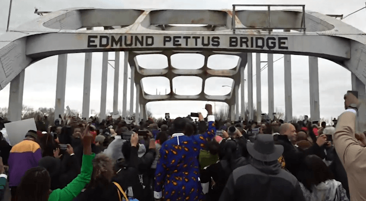 Local Mobile sorority visits Selma for ‘Bloody Sunday' 60th Anniversary march