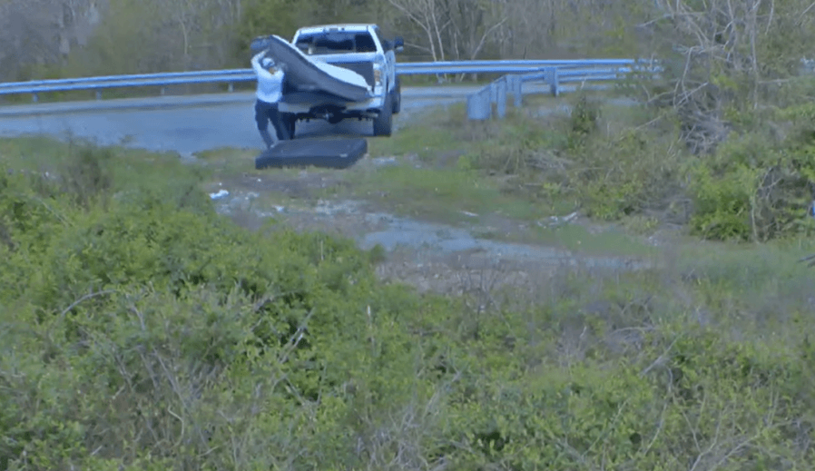 Man charged with illegally dumping mattress in Rutherford County