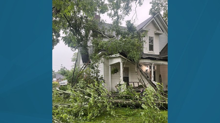 Damage reported in Southern Middle Tennessee communities following storms