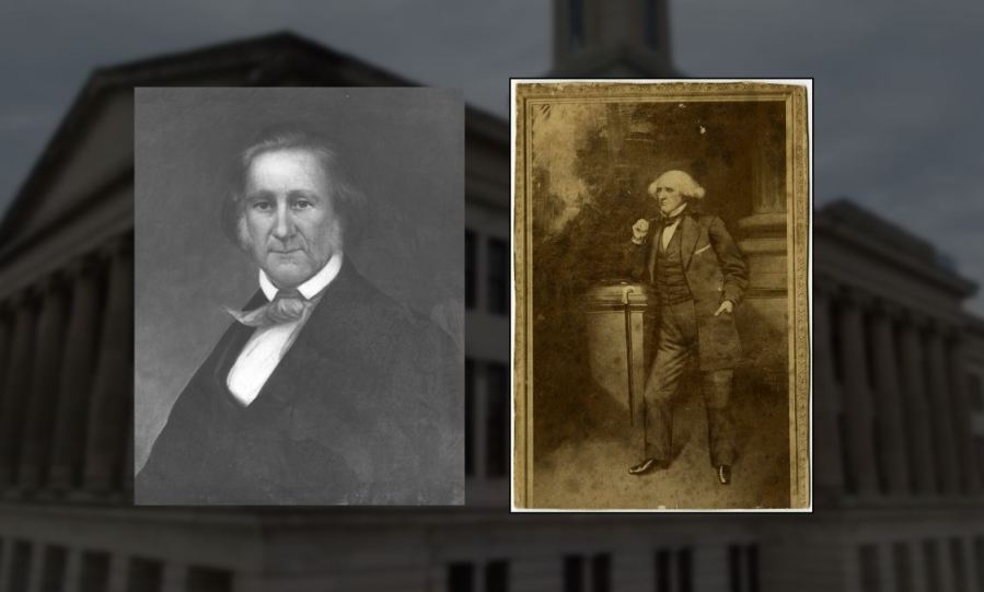Men remain entombed in the Tennessee State Capitol more than a century after the building's completion