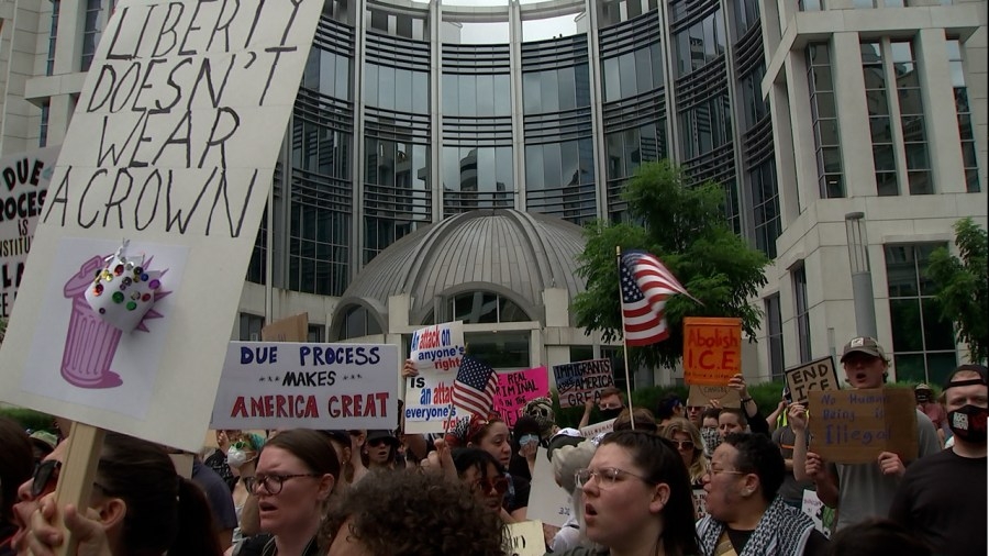 ‘Bring Kilmar home': Protesters gathered outside Nashville federal court for Kilmar Abrego Garcia