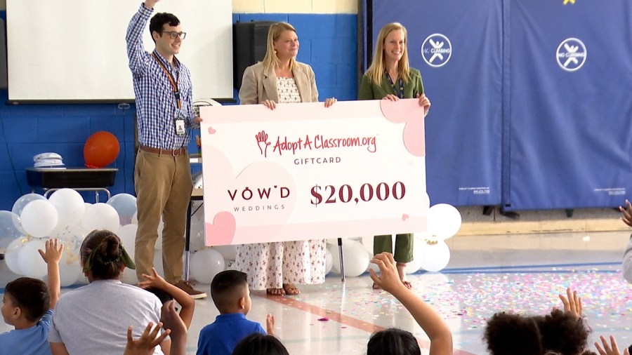 Madison elementary school awarded grant for school supplies on last day of school