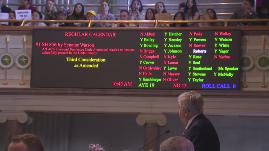 Tennessee Senate passes controversial bill that would allow school districts to deny undocumented students