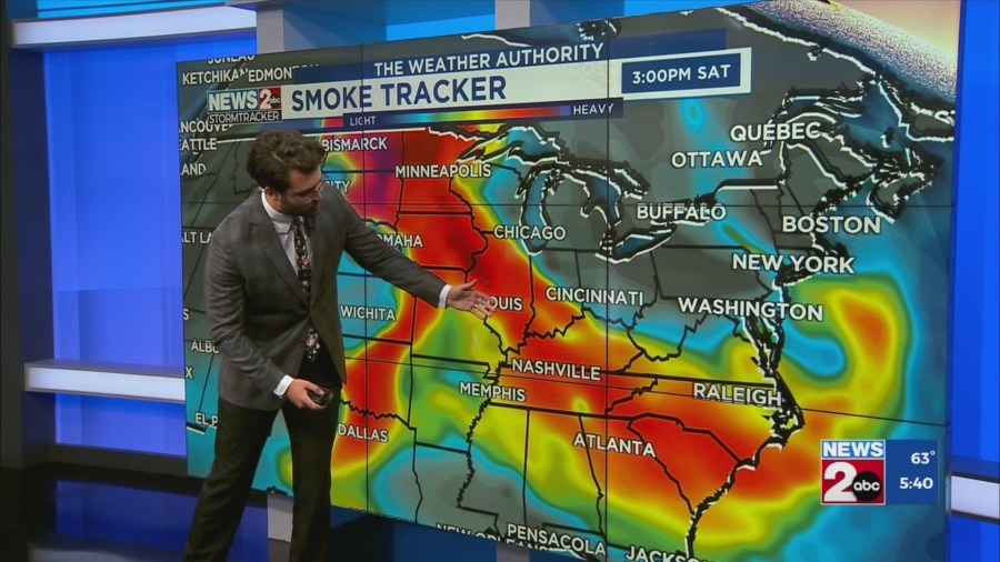 Wildfire smoke over Tennessee: Here's what you need to know