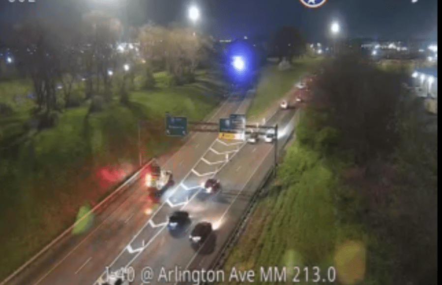Interstate 40 East closed due to crash, TDOT says