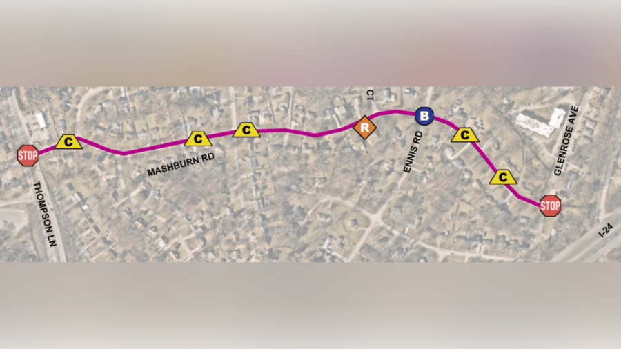 Traffic calming measures proposed for Mashburn Road