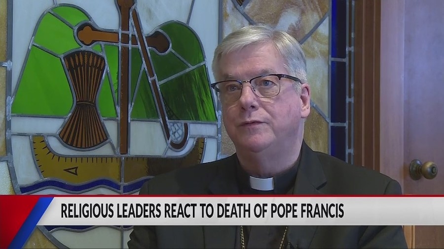 Reaction to the Pope's death in the La Crosse area