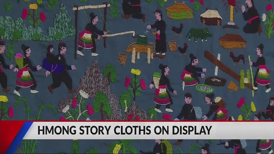 Feel Good Friday: La Crosse Area Heritage Center opens the Hmong Story Cloth exhibition