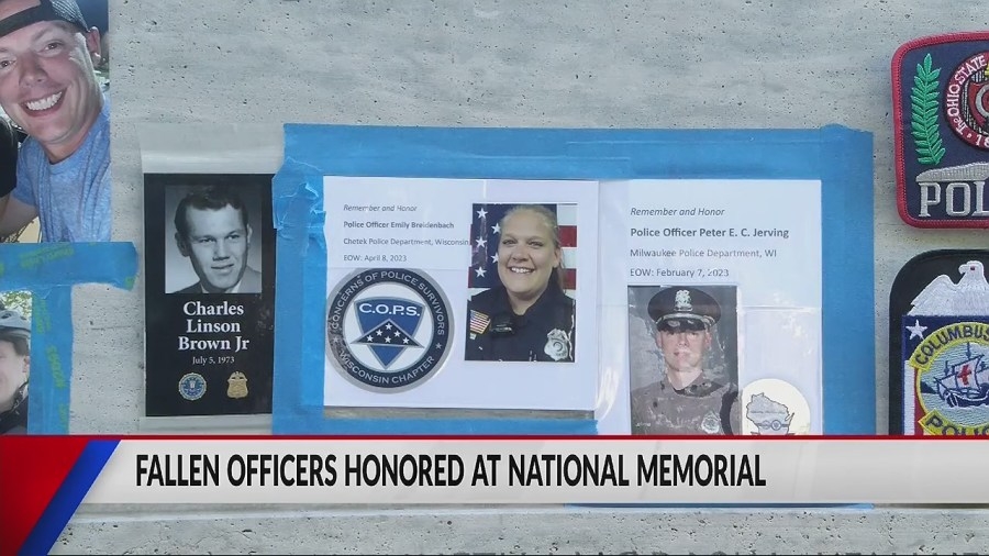 Northwest Wisconsin Law Enforcement honors fallen police officers