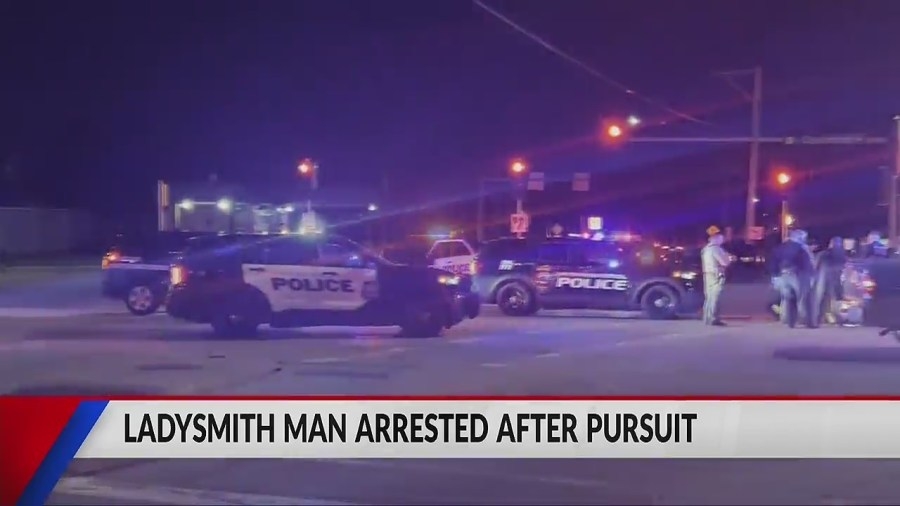 One arrested after short car chase in Eau Claire