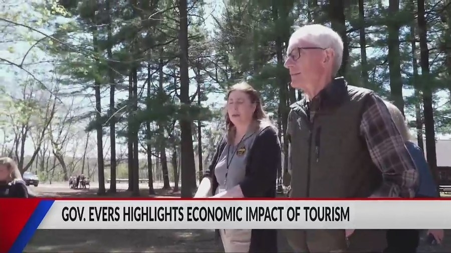 Governor Evers tours Eau Claire and talks tourism