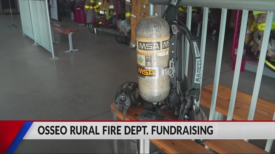 Feel Good Friday: Osseo Fire Department needs help with new self-contained breathing apparatus