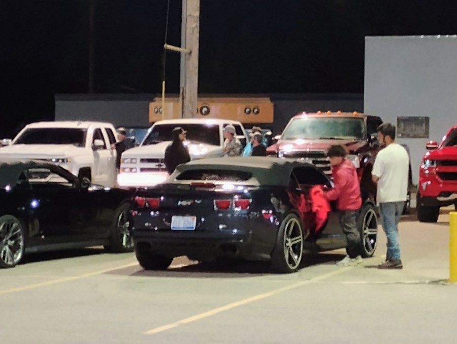 Lansing Police issued no citations related to dragway rally