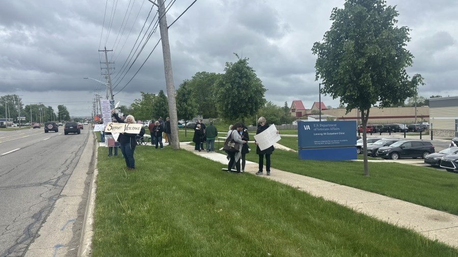 Armed Forces Day rally held at Lansing VA Clinic