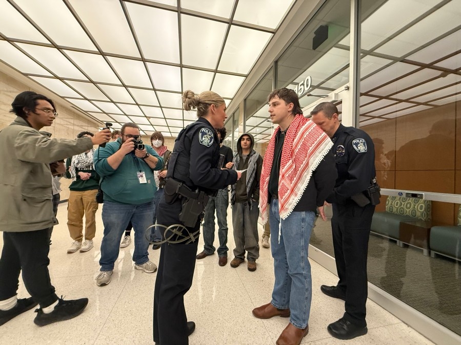 19 arrested during MSU protest Thursday
