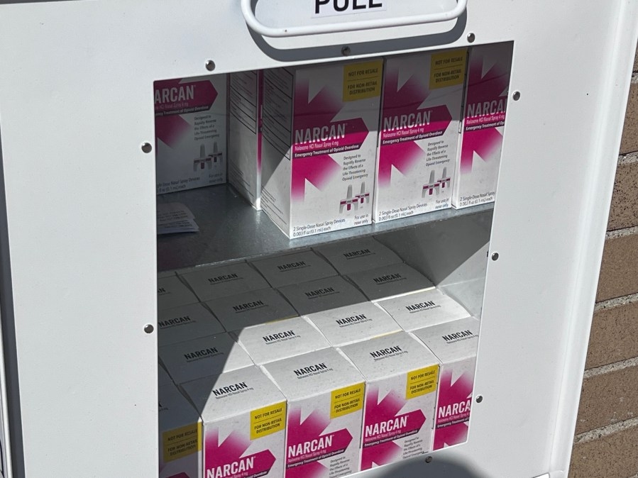 Jackson Fire Dept. installs Narcan box to fight opioid overdoses