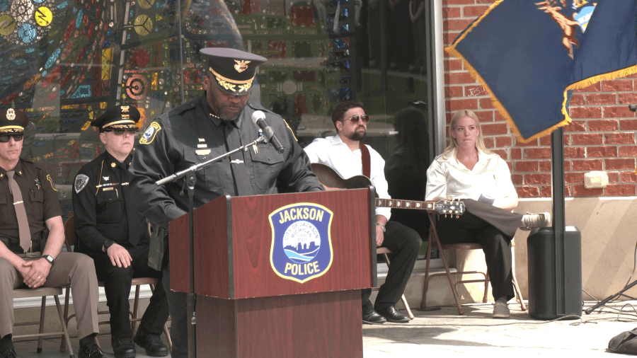 Law enforcement memorial held in Jackson