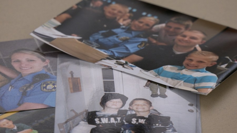 Mother and sons work side by side at the Lansing Police Department