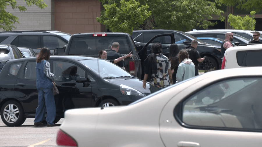 Police respond to shooting in Meridian Mall parking lot