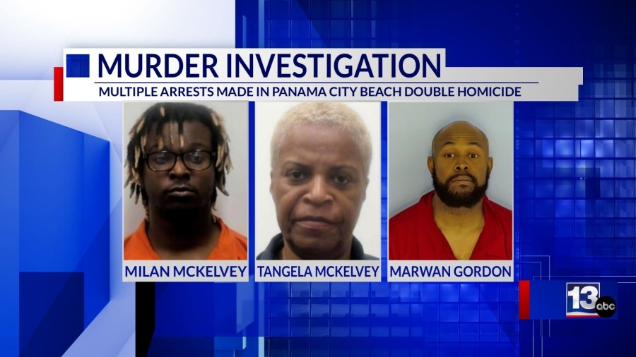Three arrests made in connection to Panama City Beach double homicide