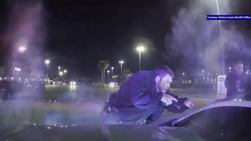 WATCH: Police chase ends in crash, 10 arrested in ‘Operation Burnout'