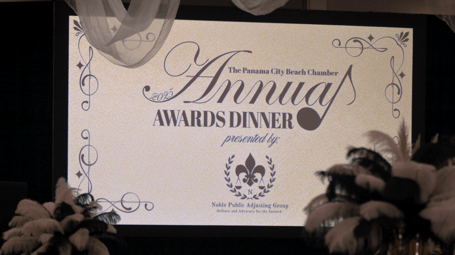 Panama City Beach Chamber of Commerce honored top members at awards dinner