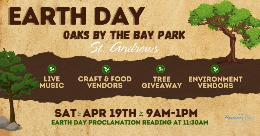 Panama City hosting Earth Day celebration at Oaks by the Bay Park