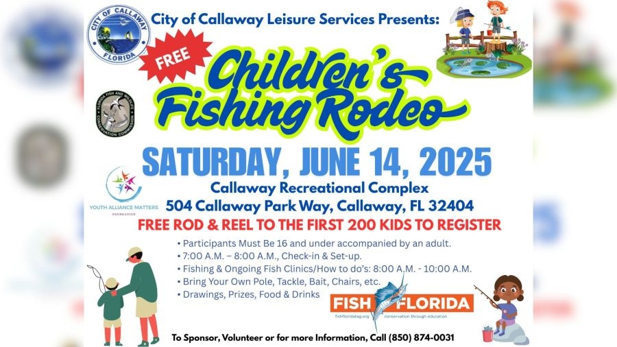 City of Callaway hosts Children's Fishing Rodeo