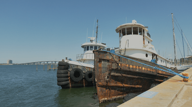 70-Year-Old tugboat finds new life as an artificial reef