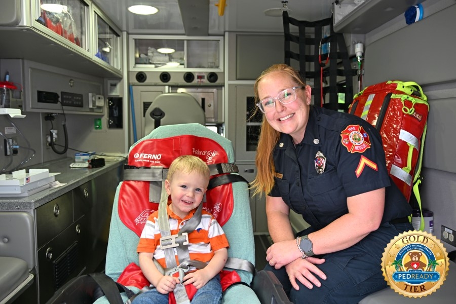 WCFR becomes second in state to earn Gold Tier Pediatric Readiness Recognition