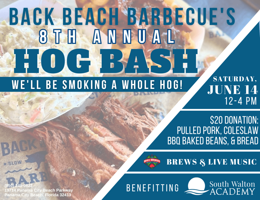 Back Beach Barbecue will celebrate 8 years in business with annual Hog Bash on June 14