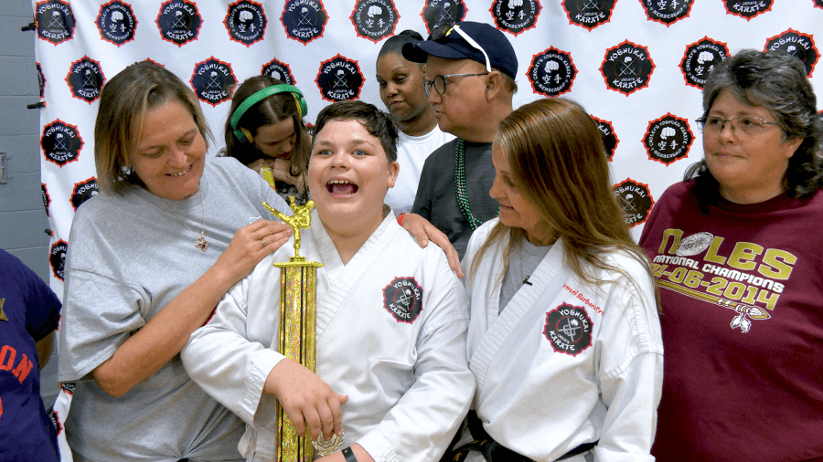 Special needs teen expands the world of karate