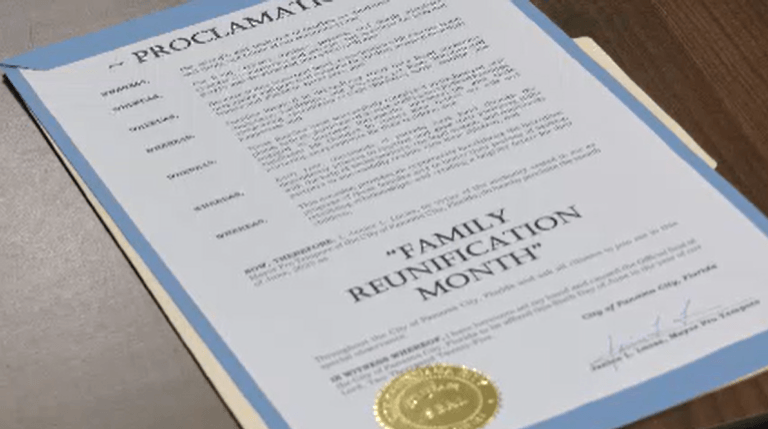 Celebrate the reunion of families in Bay County